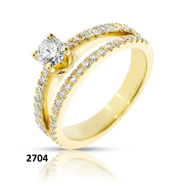 טבעת אירוסין M – 2864