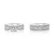 טבעת יהלומים כפולה במשקל 2.30ct - 