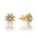 עגילי יהלומים Stars במשקל 0.34ct  - 