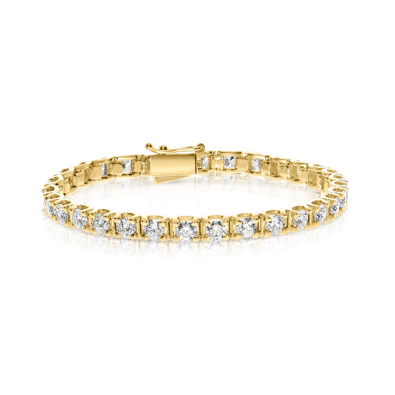 צמיד טניס יהלומים במשקל 7.00ct - יהלומי פירוב